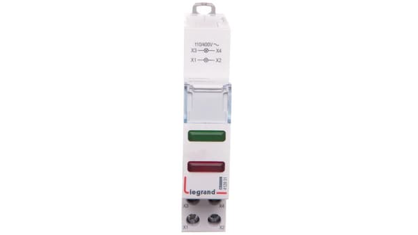 Modullampe 2xLED rød og grøn 110/400V L431 412931
