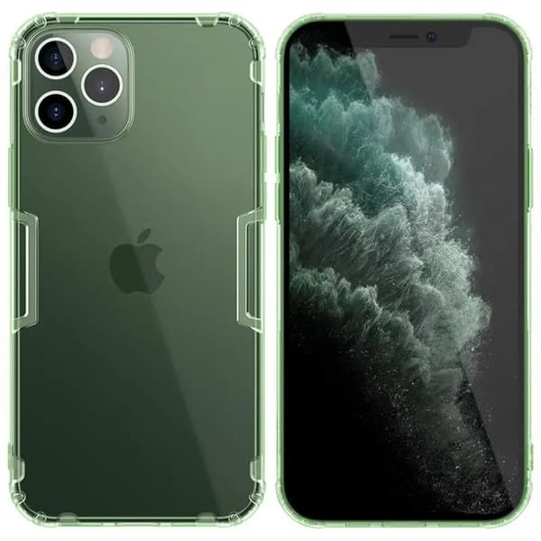Nillkin Nature TPU-fodral iPhone 12 Pro Max grön