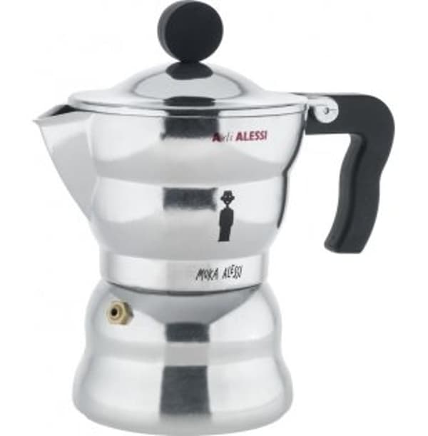 Alessi Moka Espressokaffemaskine 3TZ. AAM33/3