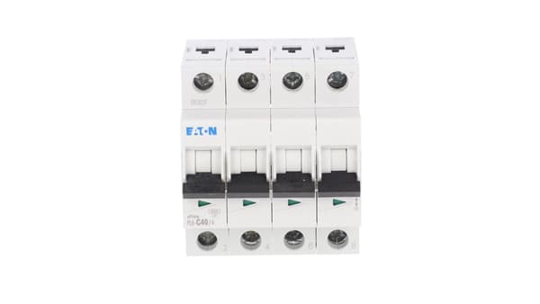 Eaton Strømafbryder 4P C 40A 6kA AC PL6-C40/4 166528