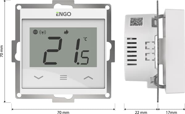 ENGO E55-W INFÄLLD REGULATOR FÖR RAM
