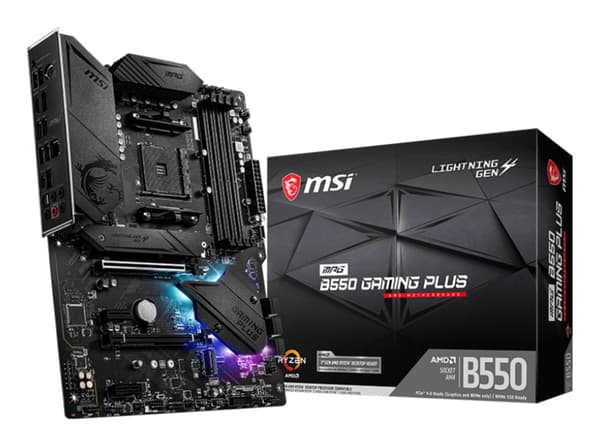 MSI Moderkort MPG B550 GAMING PLUS - ATX - Socket AM4 - AMD B550