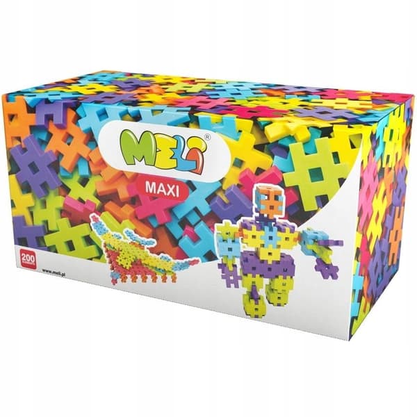 Klodser Meli Maxi 200 dele 50402