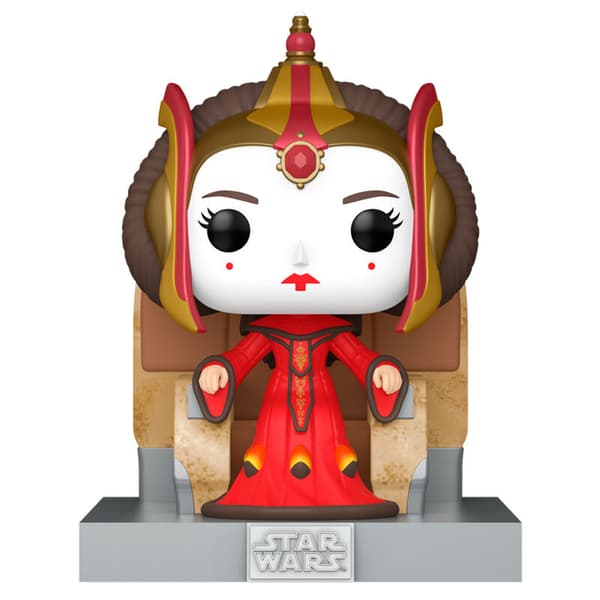 POP figur Deluxe Star Wars Dronning Amidala på Tronen