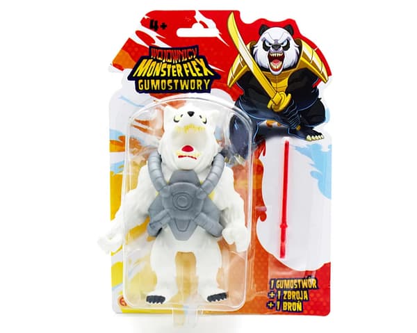 Figur Gumostwory Warriors Space Wolfdog med Sværd