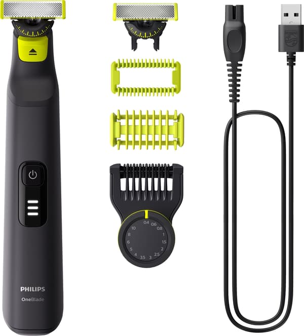 Philips Shaver OneBlade Pro QP6542 15 Face&Body Sort (QP6542/15)