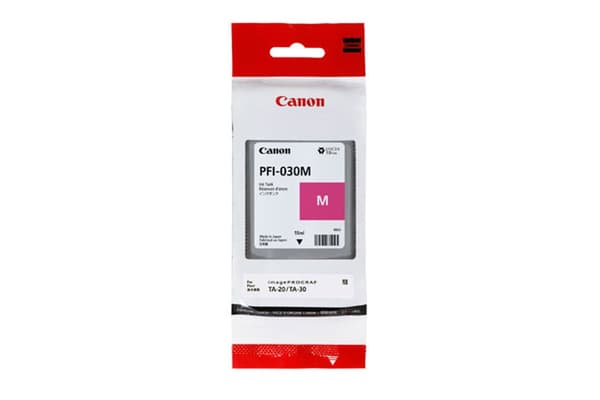 Original blækpatron Canon PFI-030M Sort Magenta
