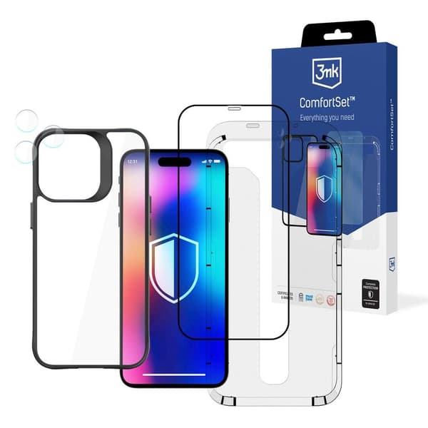 Apple iPhone 14 Pro Max – 3mk Comfort Set 4 i 1
