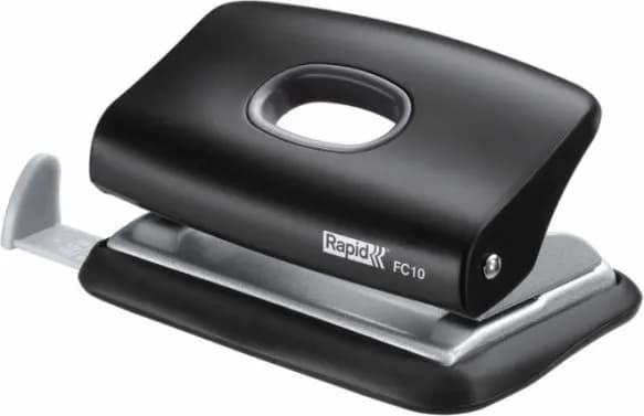 Hålslag Rapid 10 ark Svart (23638501)