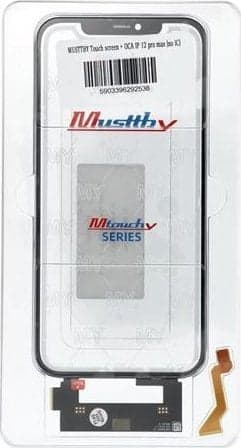 MUSTTBY Touchskærm + OCA IPHONE 12 pro max (uden IC)