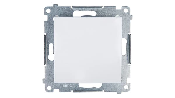 Kontakt-Simon Enpolet Stik hvid - DW1.01/11