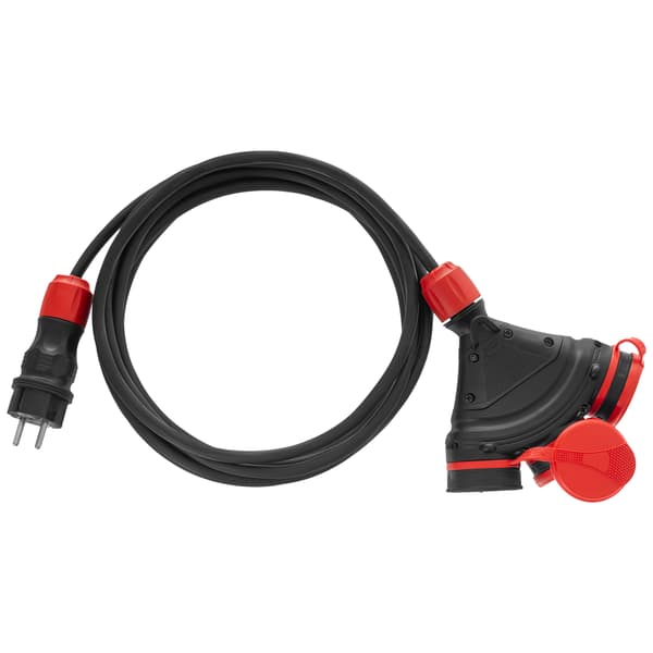 AWTOOLS FORELOOKER EXTREME 25m 3x2,5mm 3 STIKKONTAKTER IP54 16A/4000W