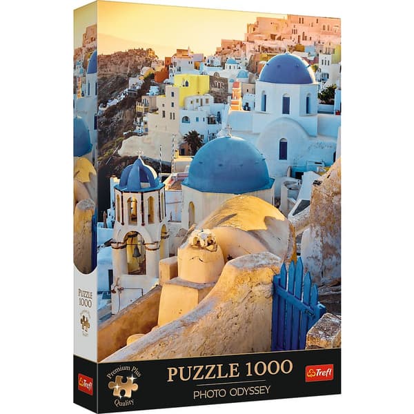 Puslespil 1000 Oia Township, Santorini TREFL