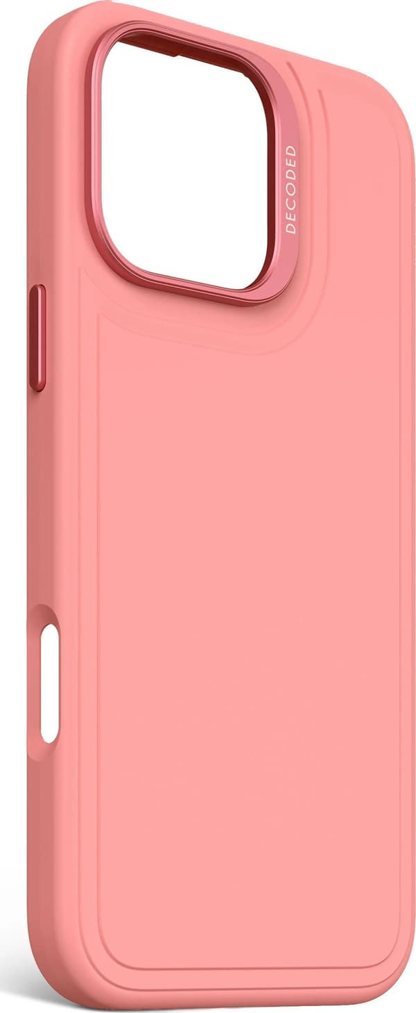Decoded Silicone Stacks för iPhone 16 Pro Max MagSafe rosa