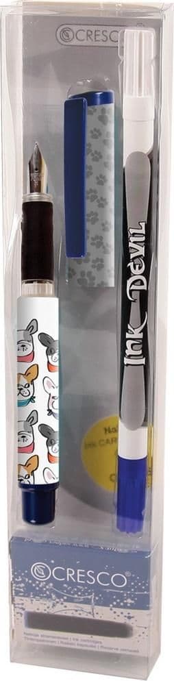 Reservoirpenna Go Pen + suddgummi + 6 patroner