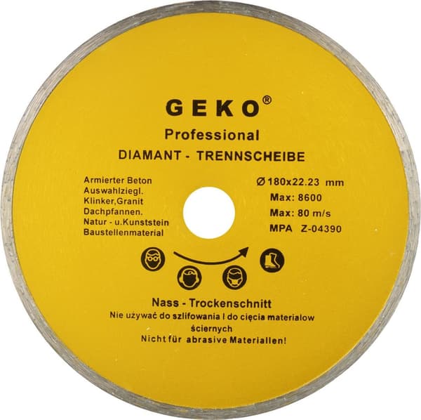 Diam Skiva. 180mmx22.23 Full GEKO (50)