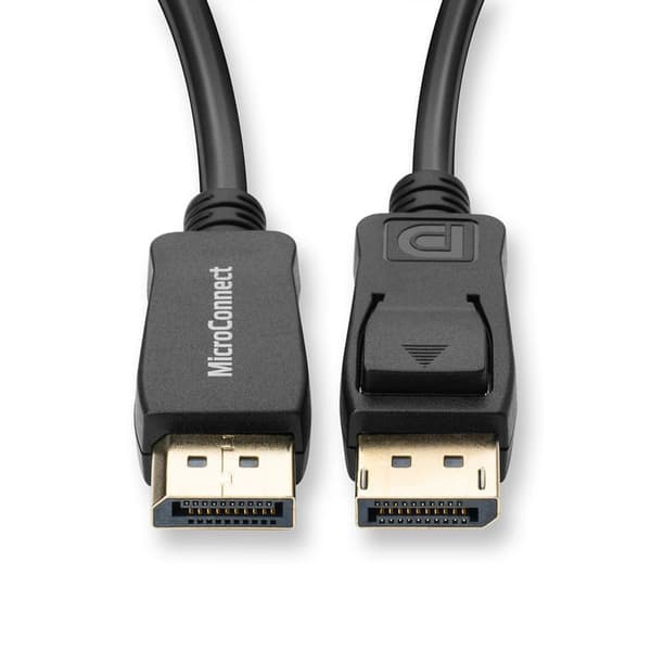 MicroConnect 4K DisplayPort 1.2-kabel 7m Displayport version 1.2, svart stöder 4K*2K@60Hz, OD: 6.0MM, CU, Guldpläterade kontakter