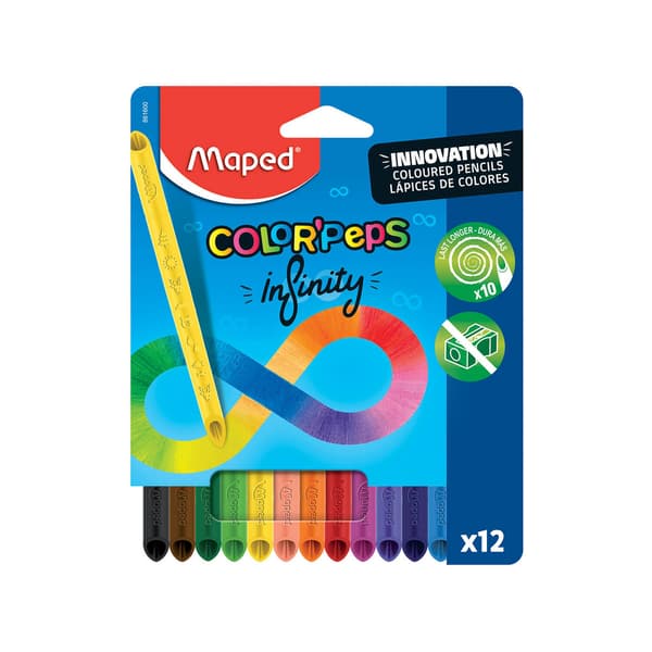 Grafitpennor Infinity 12st MAPED