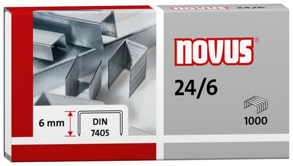 Novus Kontor Hæfteklammer 24/6