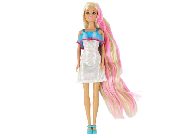 Anlily Dukker Langt Blondt Hår Frisure Styling