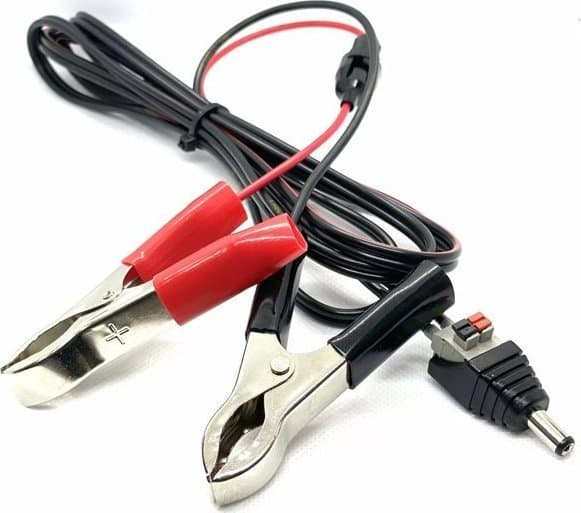 Kabel för 12V krokodilbatteri