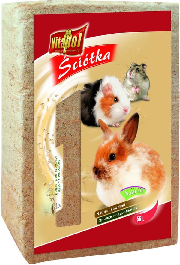 Vitapol PRESSAD SÅGSPÅN XXL 56L 4.1kg