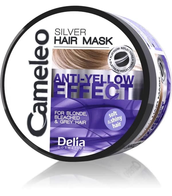 Delia Cameleo SILVER Maske til blondt og lyst hår 200ml