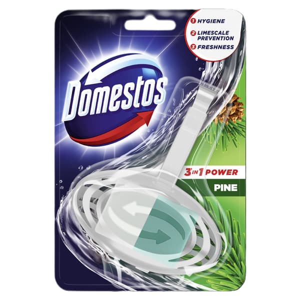 DOMESTOS WC-raikastin 3IN1 Power Basket Pine 35 g