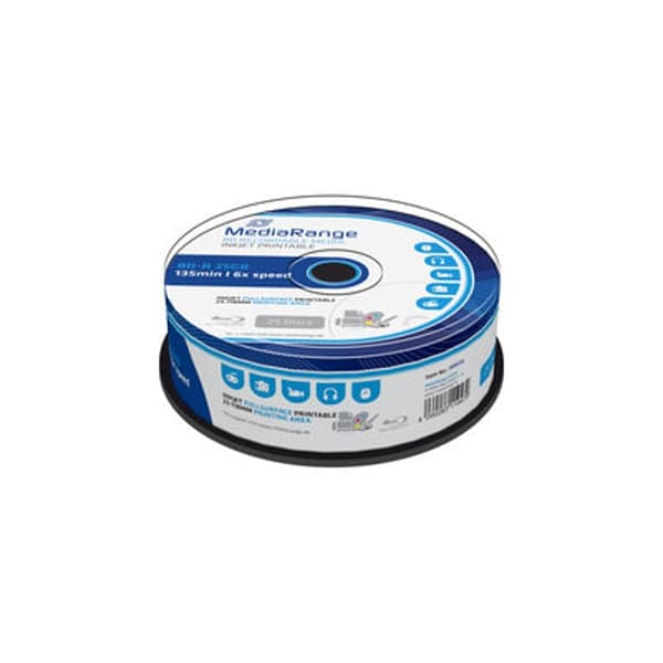 MediaRange - BD-R x 25 - 25 GB - lagri