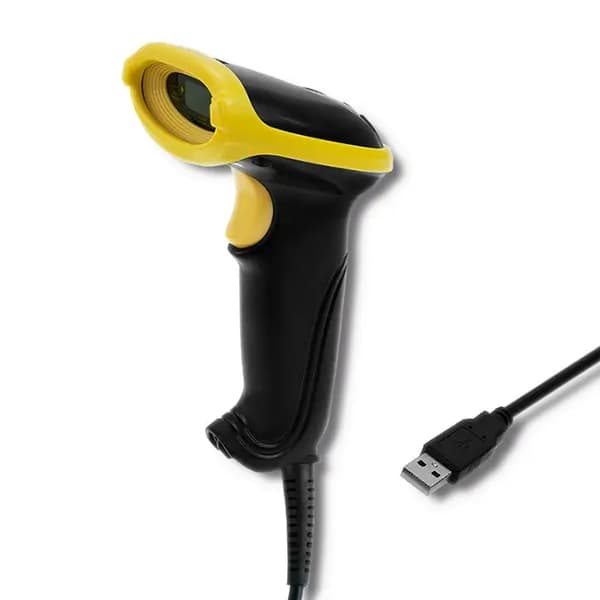 Qoltec viivakoodinlukija | 1D | USB