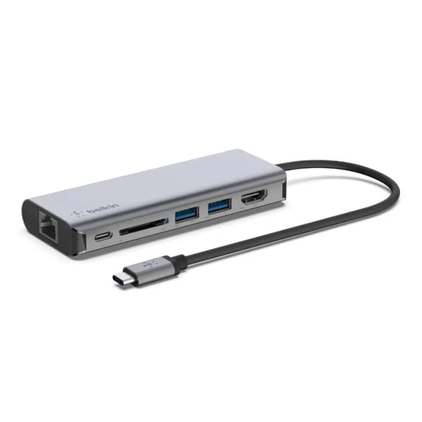 Belkin CONNECT USB-C 6-i-1 Multiportadapter AVC008btSGY