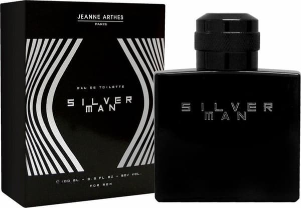 Herrparfym Jeanne Arthes EDT Silver Man (100 ml)
