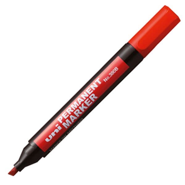 Uni Mitsubishi Pencil Permanent Marker UNI 320 RØD (NO-320CZER)
