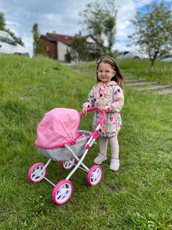 Dukkevogn Dori Prestige pink 2718 Milly Mally