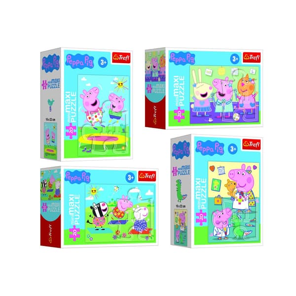 Pussel 20 MiniMaxi Straightless Day Peppy 3 TREFL