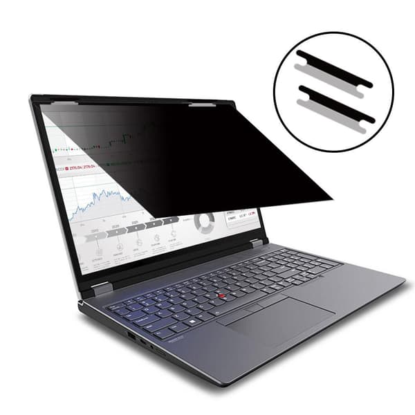 eSTUFF Flip Attach sekretessfilter 15.6\" 345 mm x 194 mm 16:9 Stöder pekskärmar