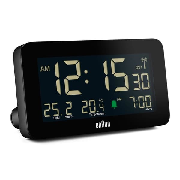 Braun BC10 Digitaalinen herätyskello Musta