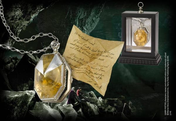 Harry Potter Slytherin Salazar Medaljon replika