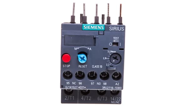 Termisk sender 2,2-3,2A S00 3RU2116-1DB0