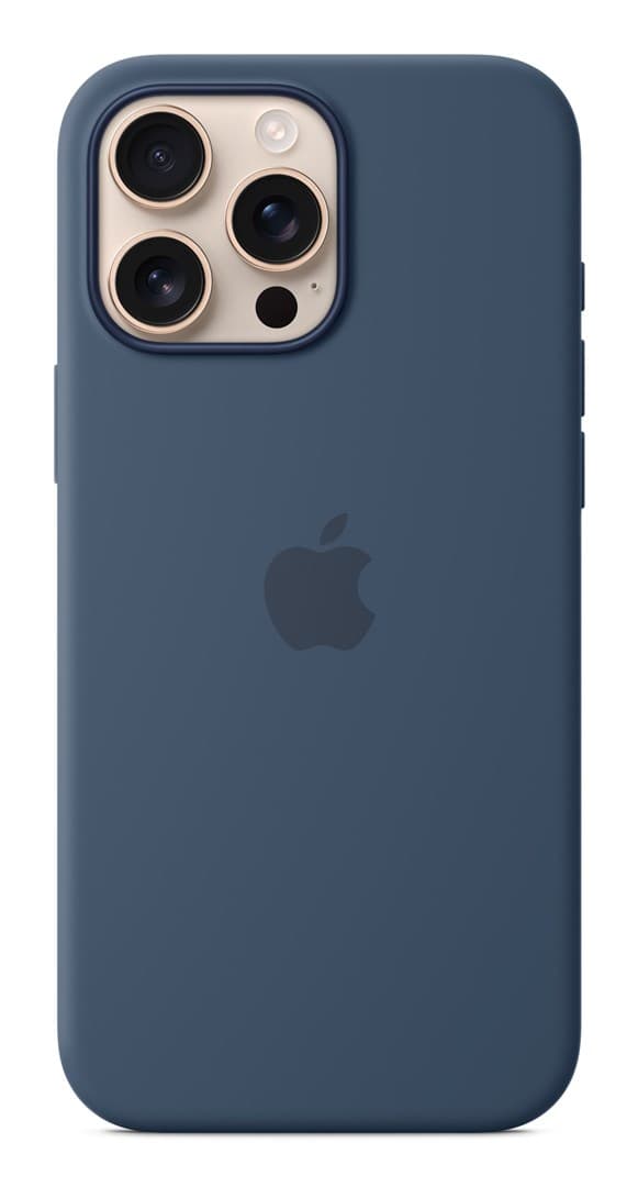 APPLE iPhone 16 Pro Max silikonikuori MagSafella - Denim