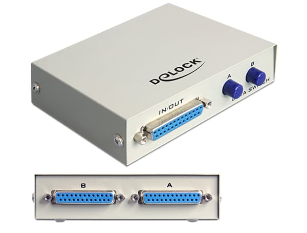 Delock Parallel Switch - switch - 2 po