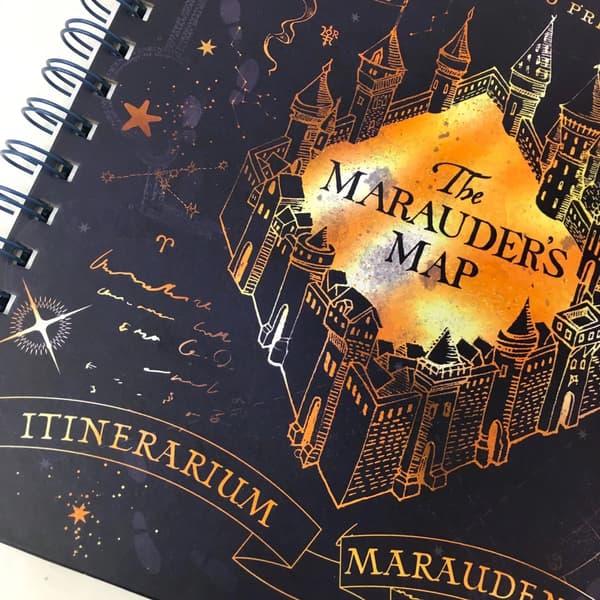 PYRAMID HARRY POTTER (MARAUDERS KORT) A4 WIRO NOTESBOG