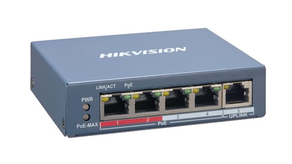 SWITCH HIKVISION DS-3E1105P-EI (O-STD) V2