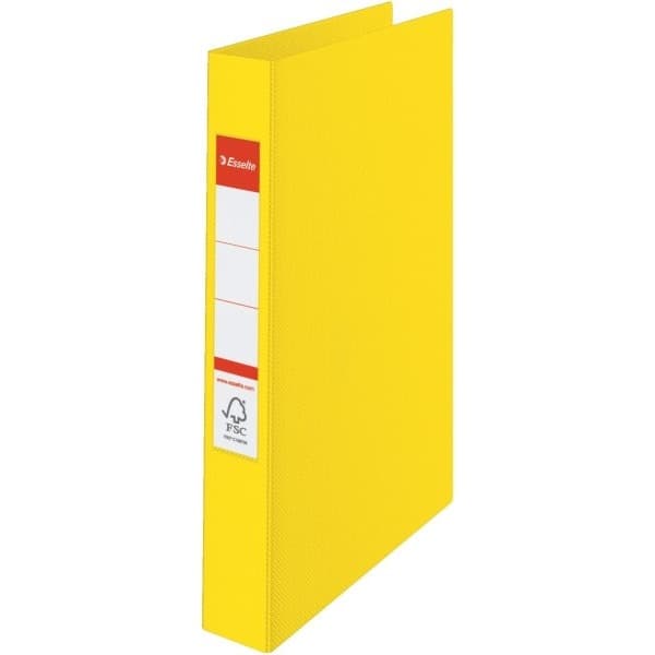 Pärm Esselte Vivida 2-ring A4 42mm gul (10K011M)