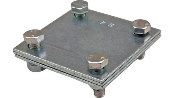 Forbindere til tøndemaskine B=40 mm (tre plader) KM13
