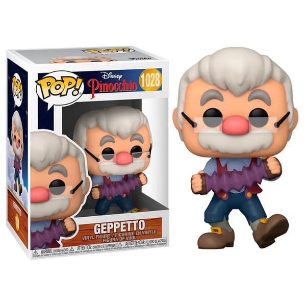 POP-figuuri Disney Pinocchio Geppetto harmonikan kanssa
