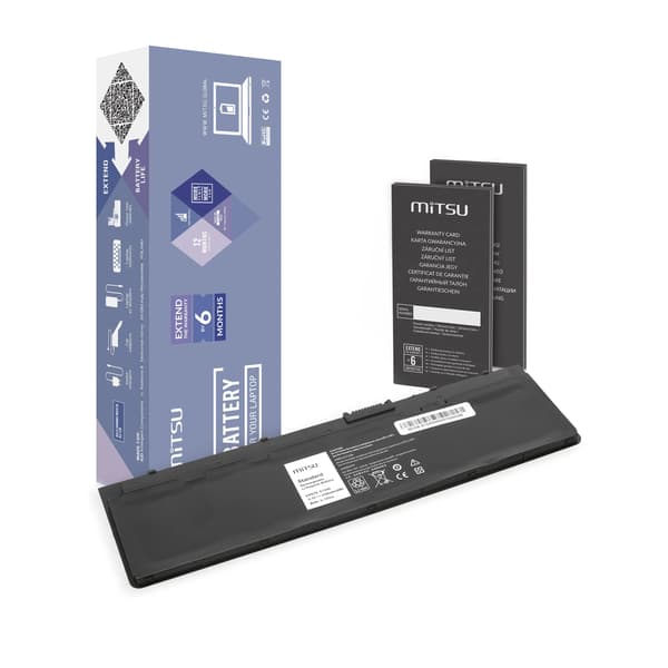 Mitsu-akku Dell Latitude E7240, E7250 (10.8V-11.1V) (2800 mAh)