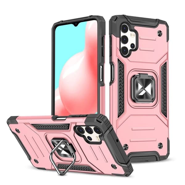 Wozinsky Ring Armor Tough Hybrid Cover + Magnetholder til Samsung Galaxy A73 guld
