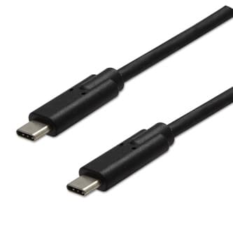 Kabel USB Neutralle USB-C - USB-C 1 m Sort