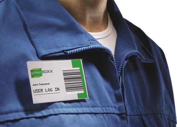 Durable Durable Namnskylt med kombiklämma 50-pack banderoll